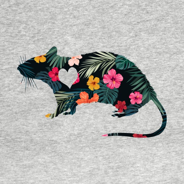 Flower Rat by Psitta